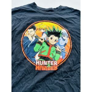 Hunter X Hunter T Shirt Unisex Medium Black Short Sleeve Anime Manga